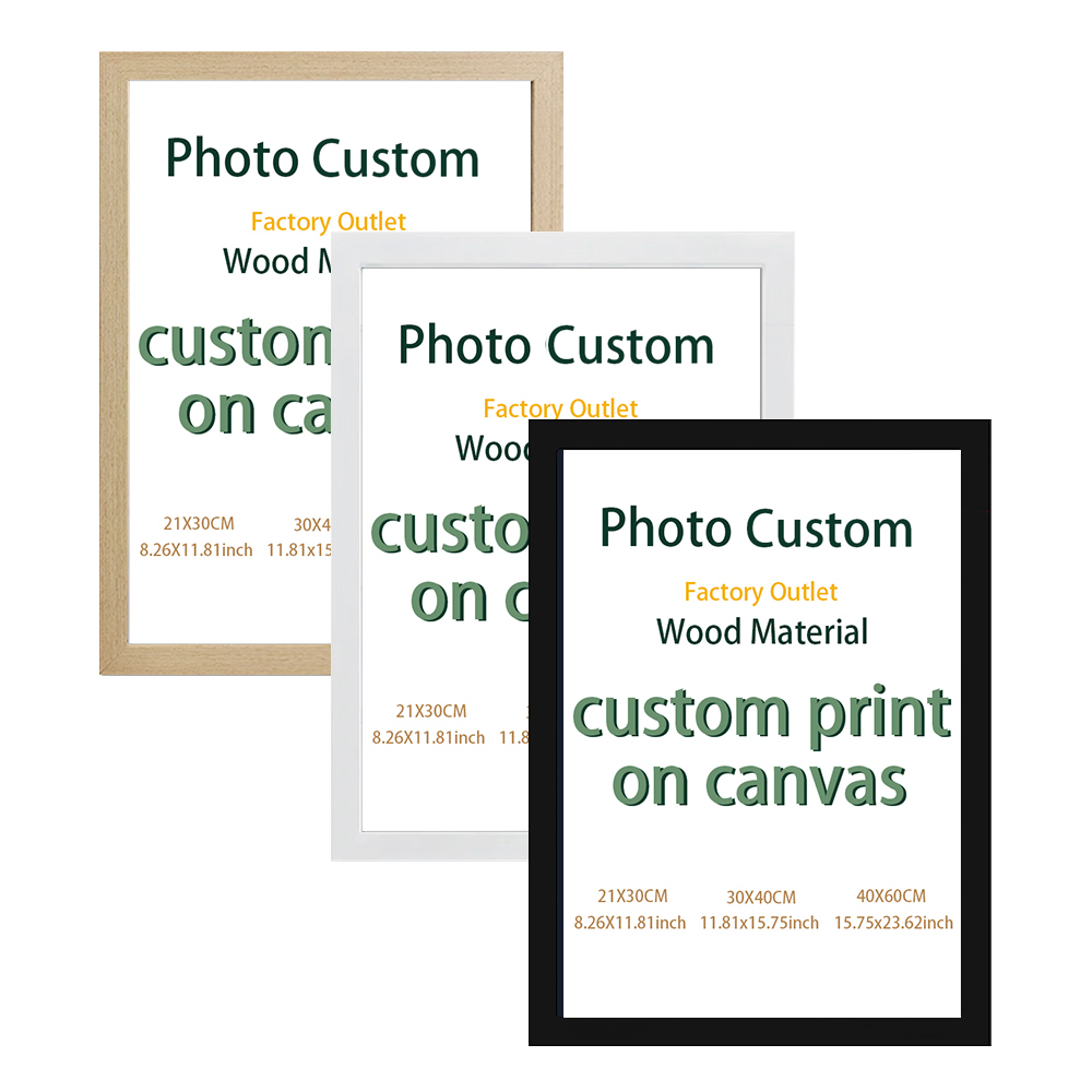 Home Decor For Birthday - Customized canvas painting plus photo frame,high-definition