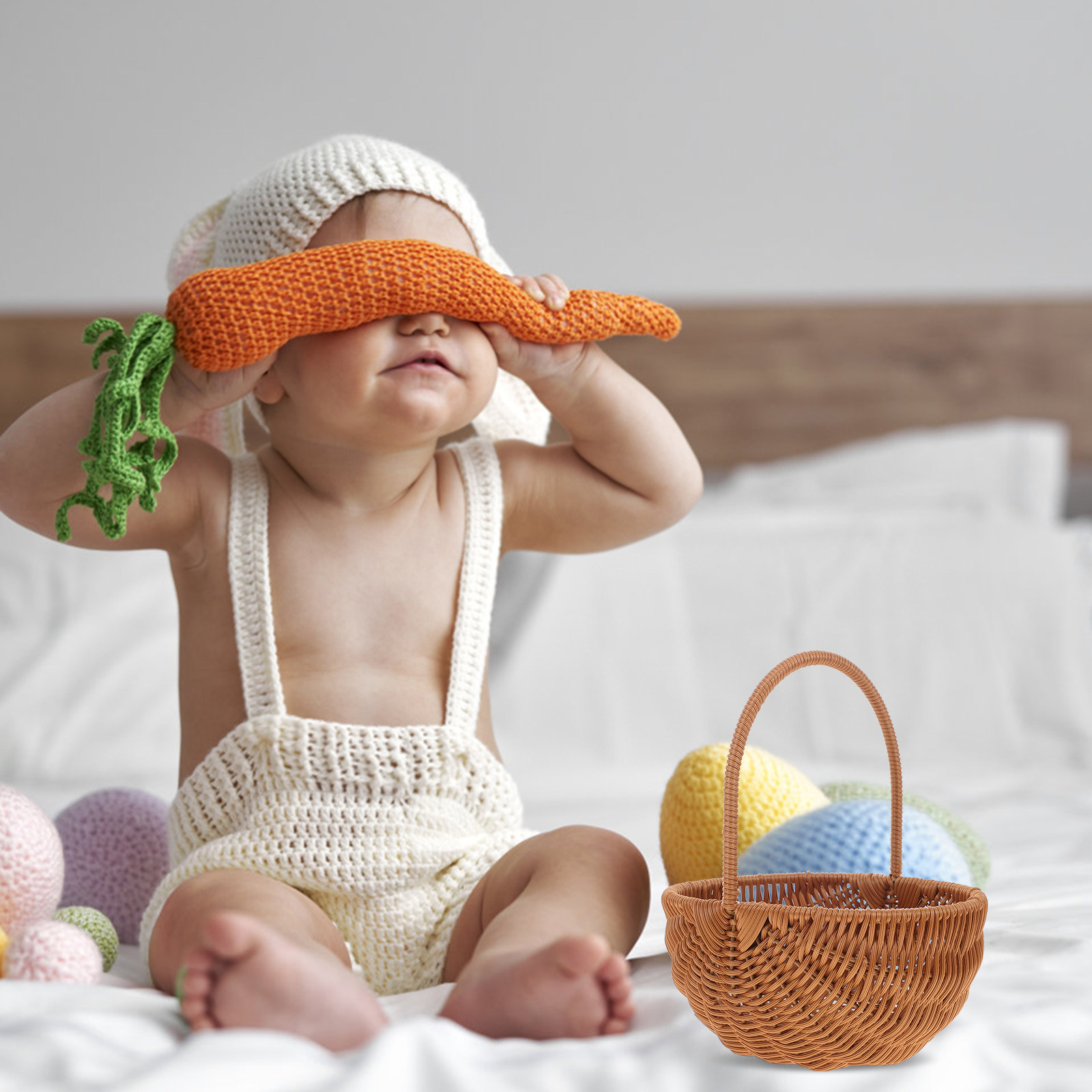 Home Decor Store - Woven Mini Easter Basket for Storage