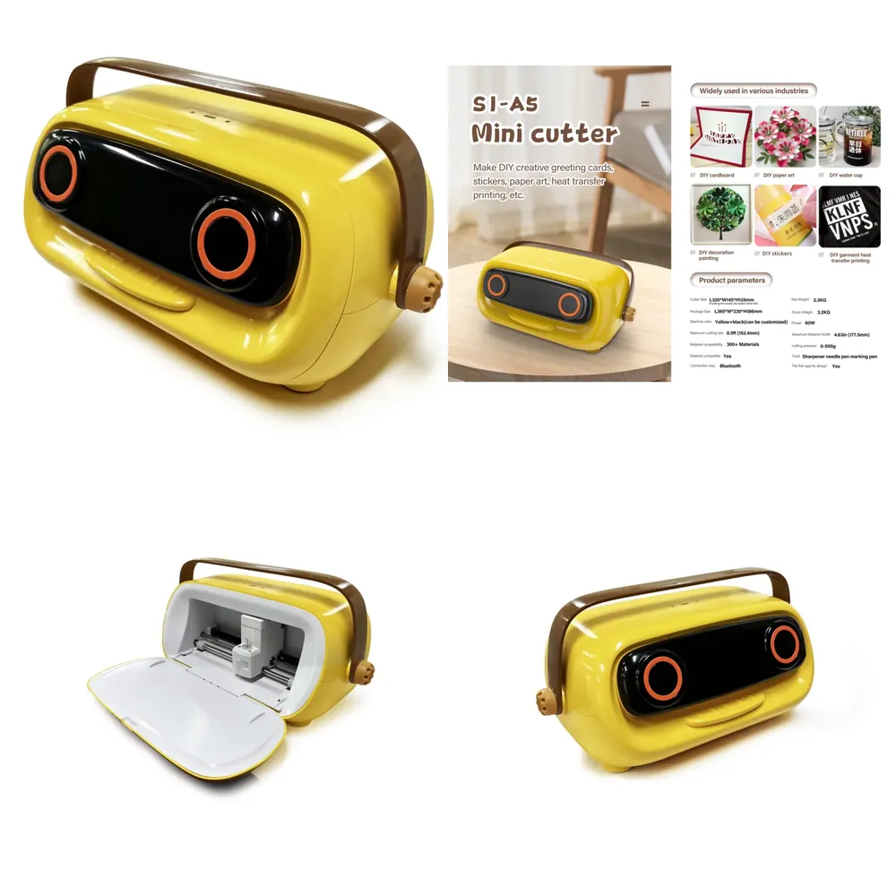 Home Decor Sticker - YINGHE A5 Size Bluetooth Connection DIY