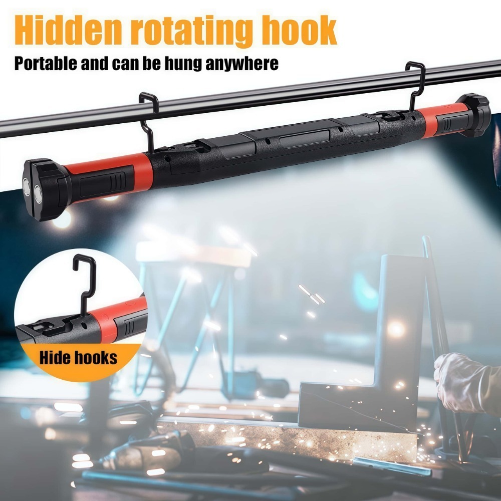 COB LED Work Light USB Recharg - Led Strip Lights recension och pris