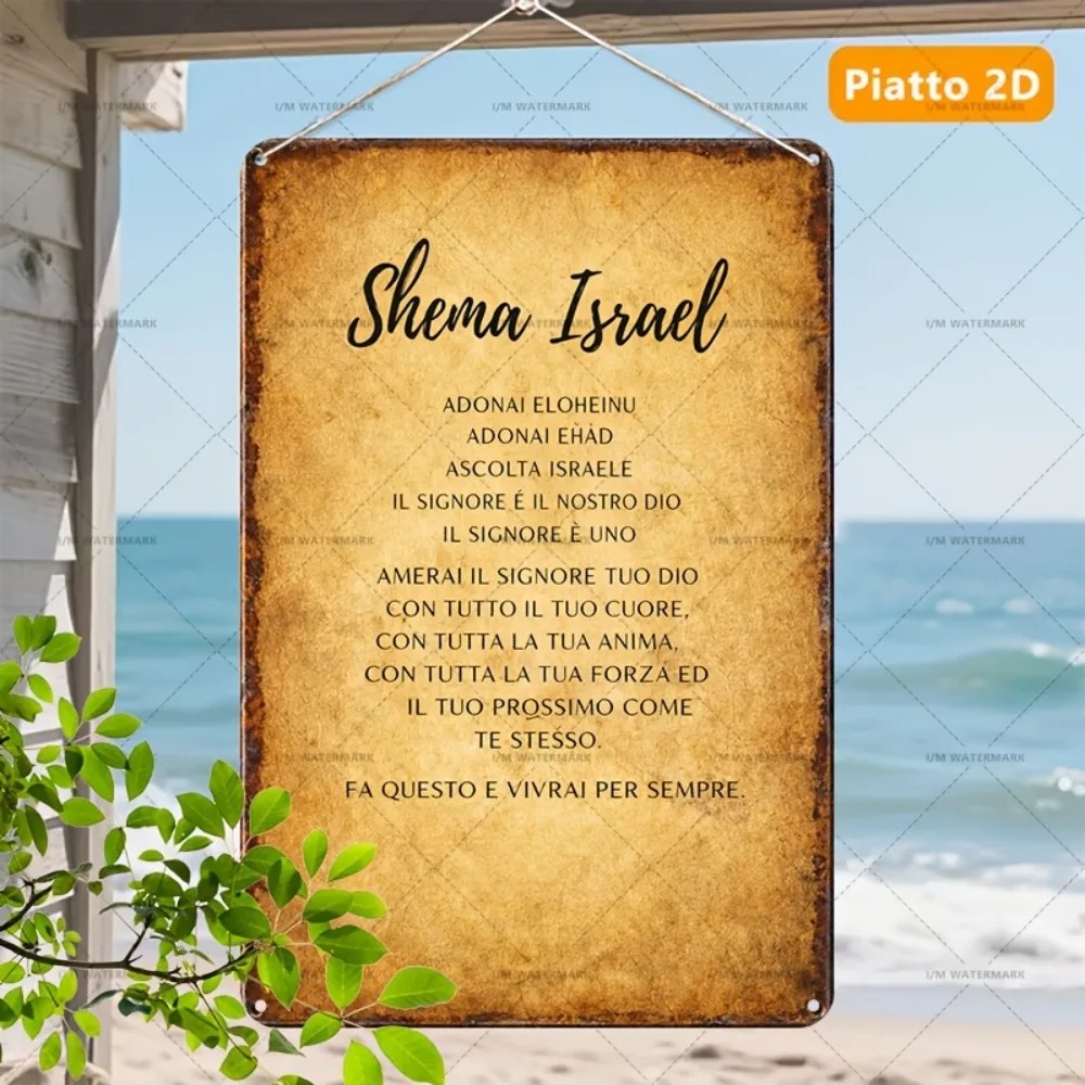 CIFBUY Vintage Hebrew Scriptur - Home Decor Living recension och pris