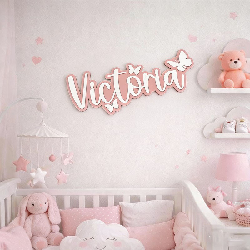 1Pc Custom Cartoon Butterfly N - Home Decor For Birthday recension och pris