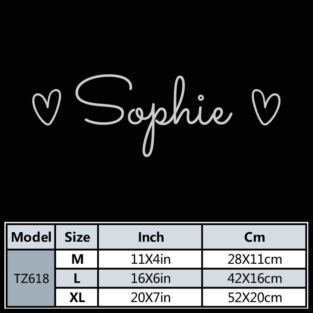 1pc Romantic Personalize Custo - Home Decor Sticker recension och pris