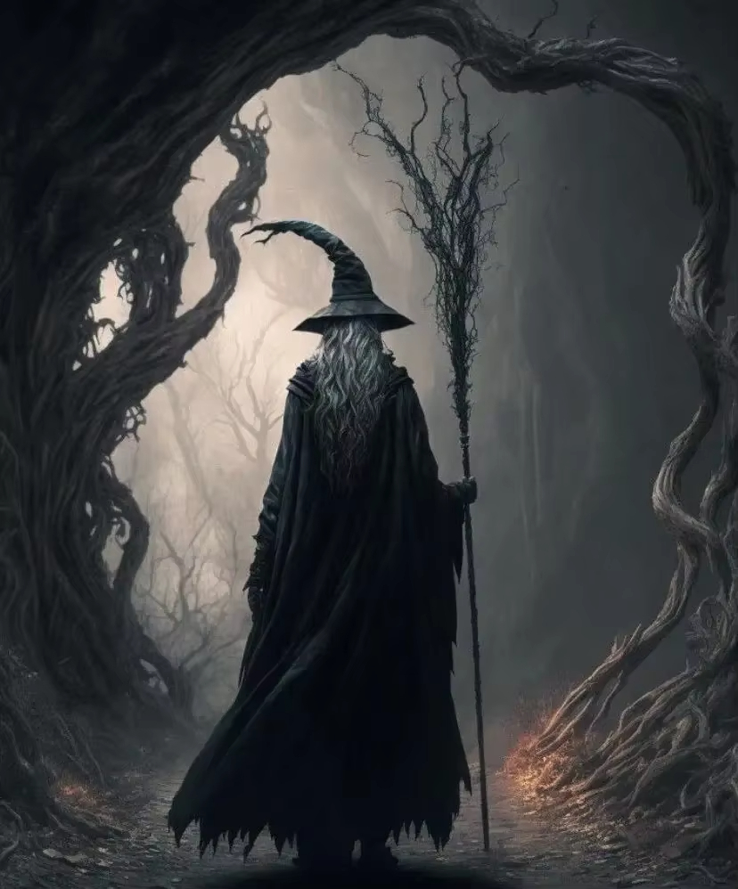 Dark Academia Art The Witch De - Home Decor Gothic recension och pris