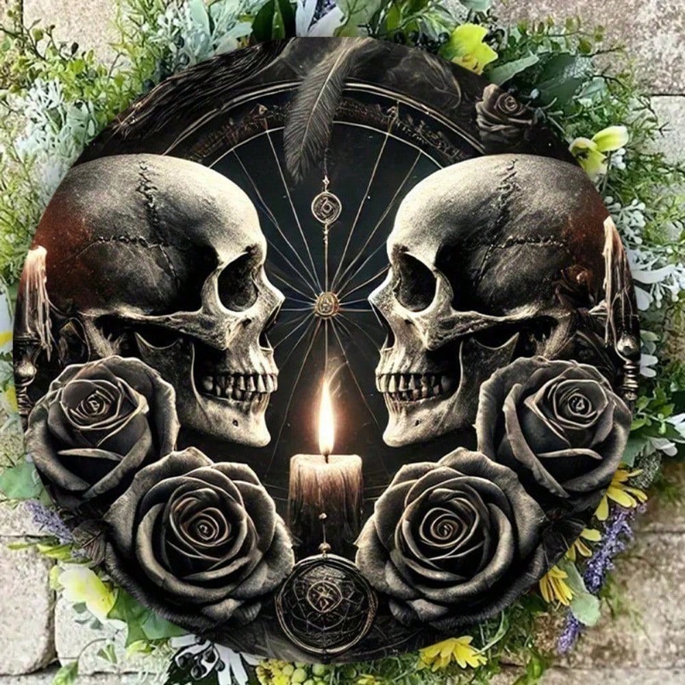 Vintage Gothic Aluminum Wall A - Home Decor Gothic recension och pris
