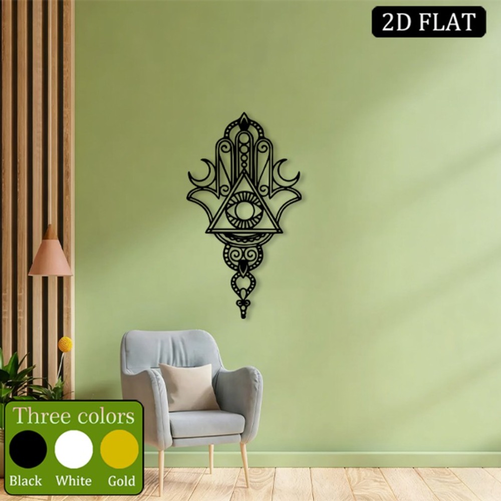 CIFBUY Iron Wall Art Hamsa Evi - Home Decoration recension och pris