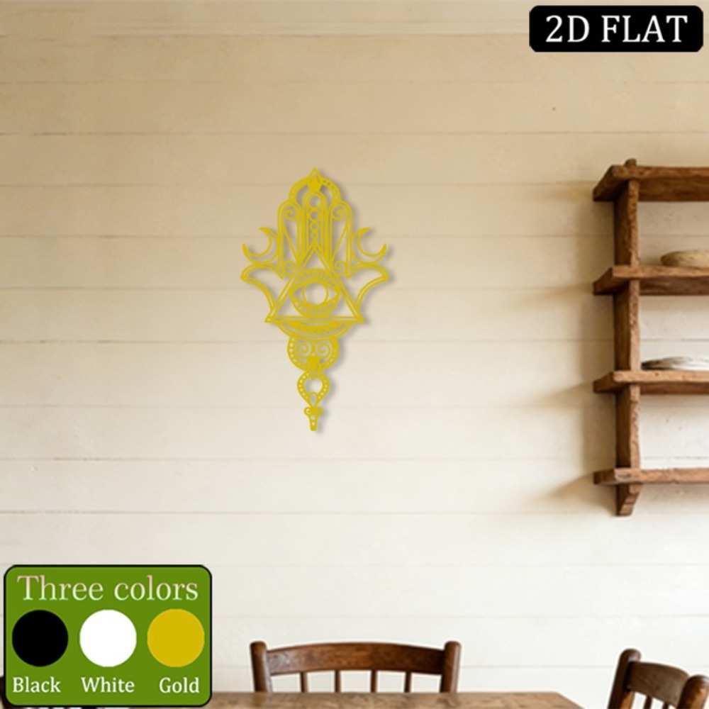 CIFBUY Iron Wall Art Hamsa Evi - Home Decoration recension och pris