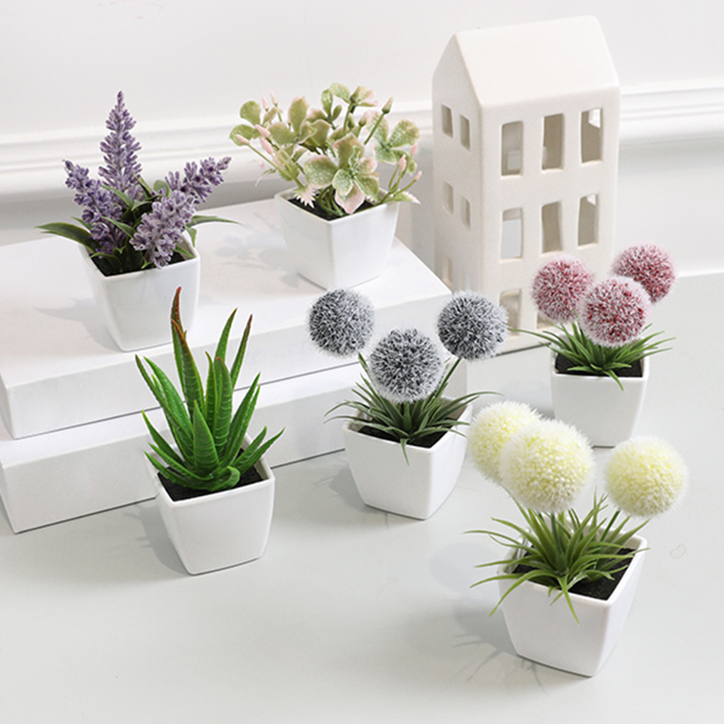 1SET (6PC) Mini Artificial Pla - Home Decor Store recension och pris