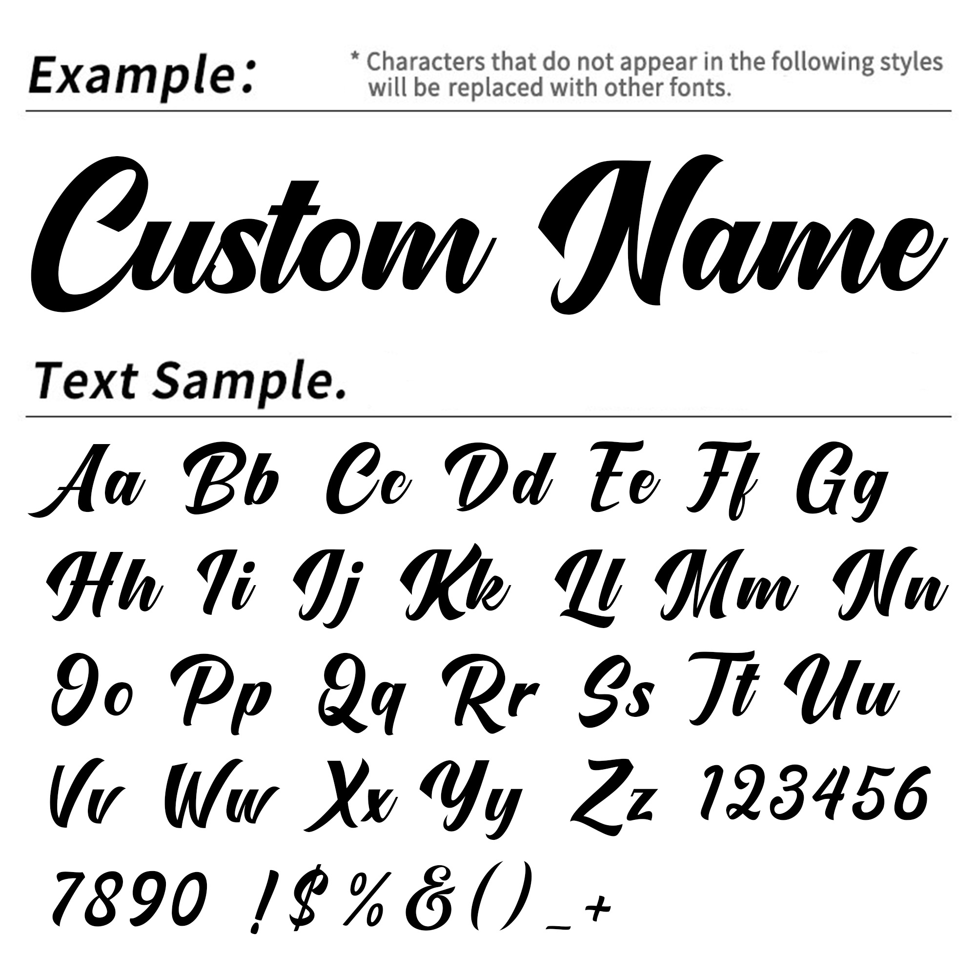 3PCS Custom Name Stickers Pers - Home Decor For Birthday recension och pris