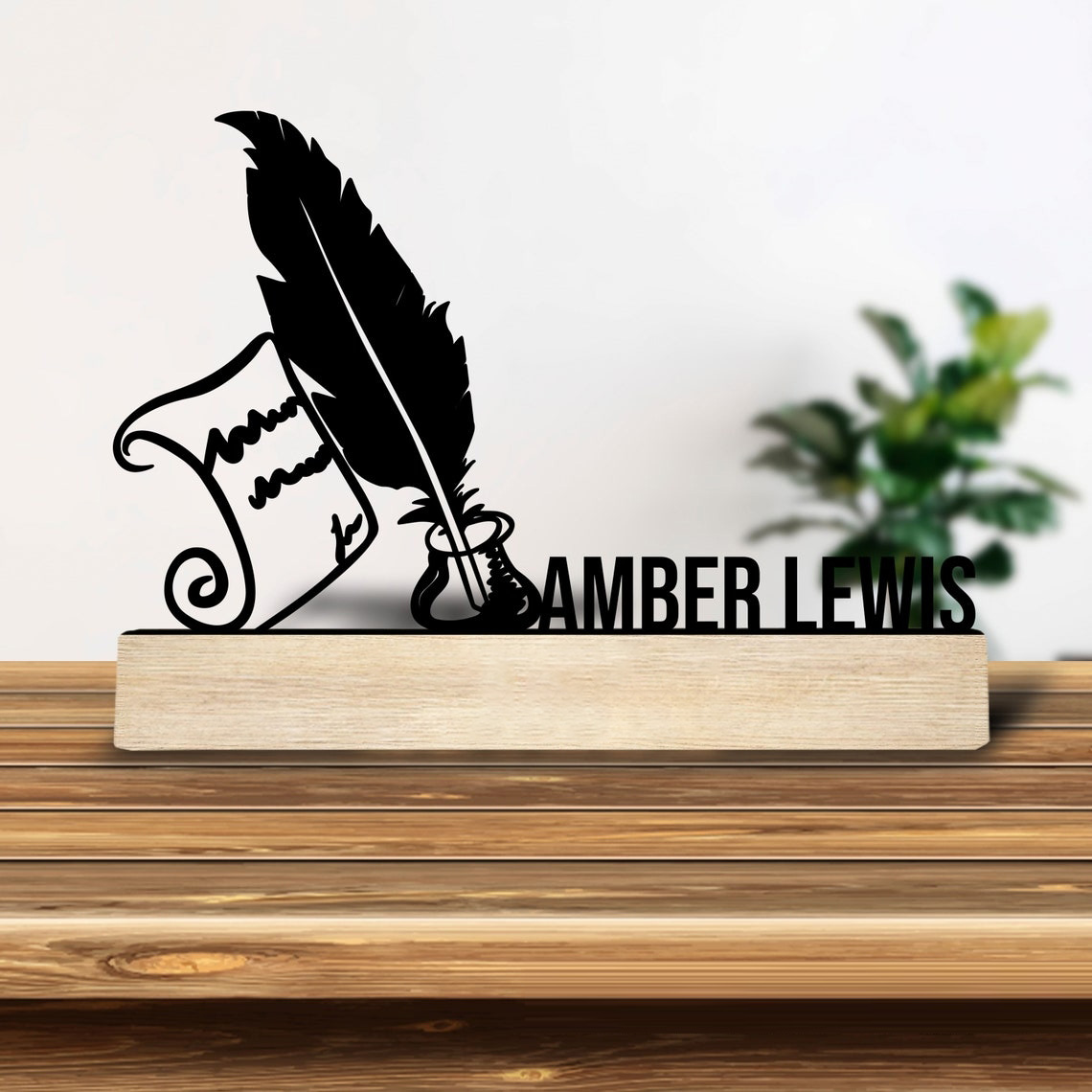 1pc Personalized Retro Iron St - Home Decor For Birthday recension och pris