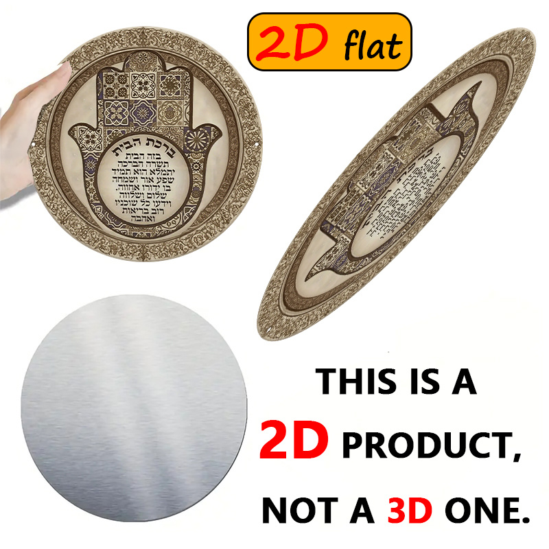 CIFBUY Exotic Hamsa Hand Alumi - Geometric Wall Art recension och pris