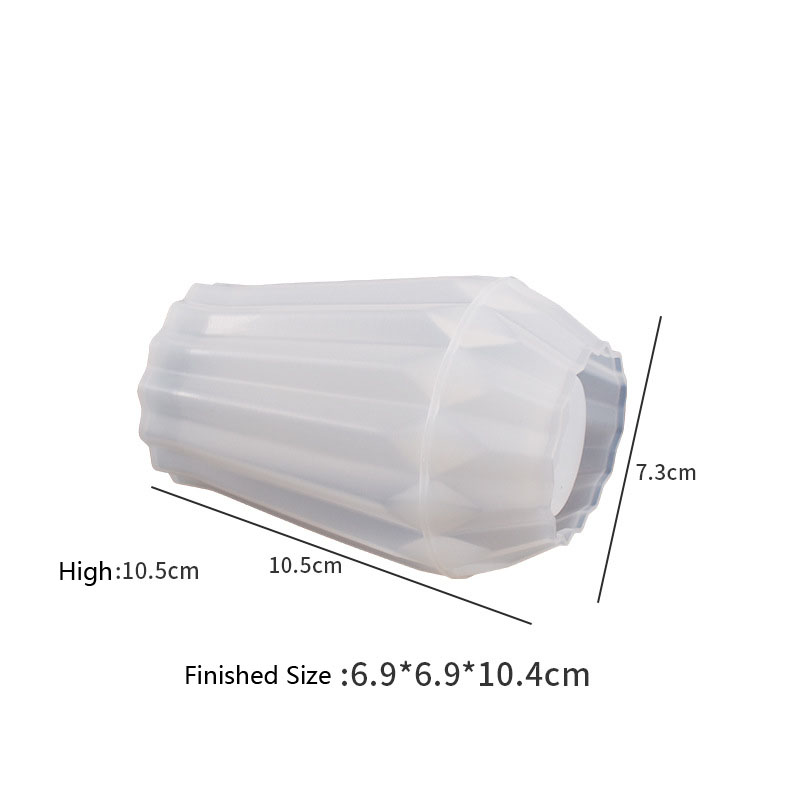 Round Diamond Vase Silicone Mo - Home Decor Store recension och pris