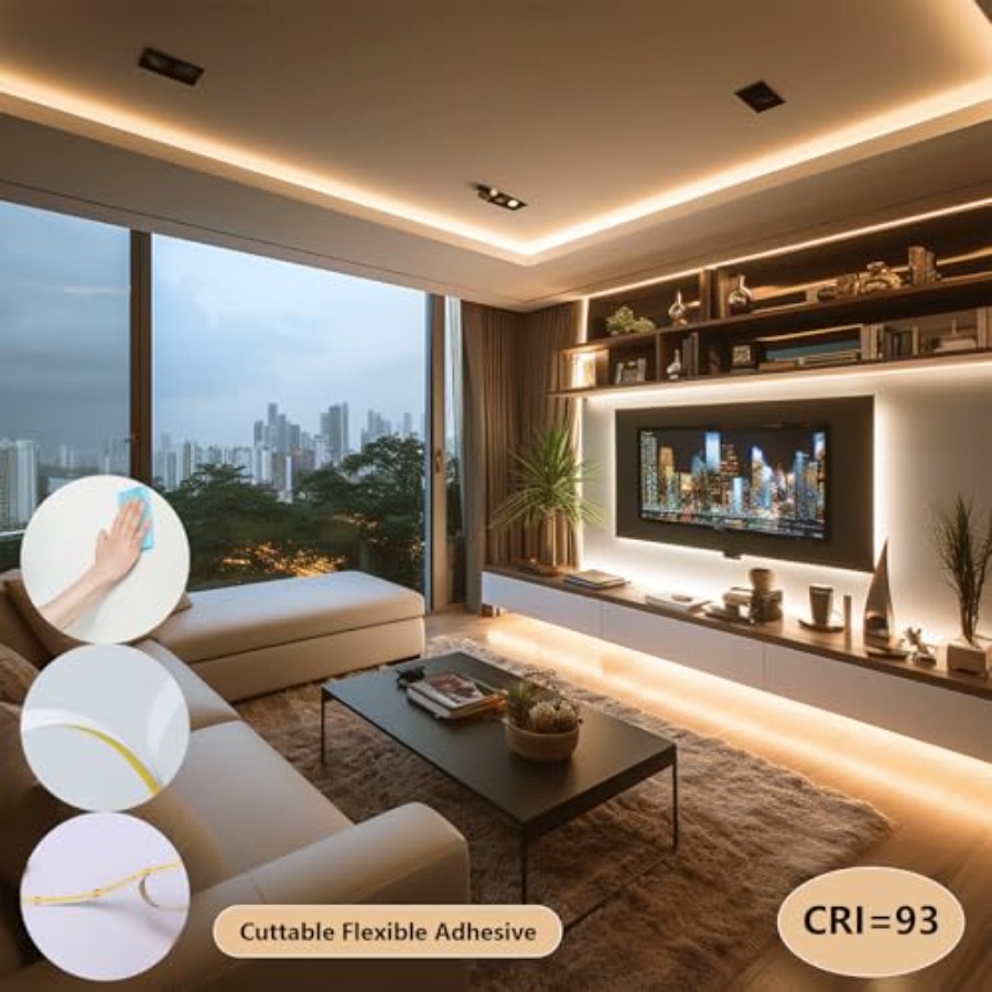 24V COB LED Strip Lights 65.6f - Led Strip Lights recension och pris