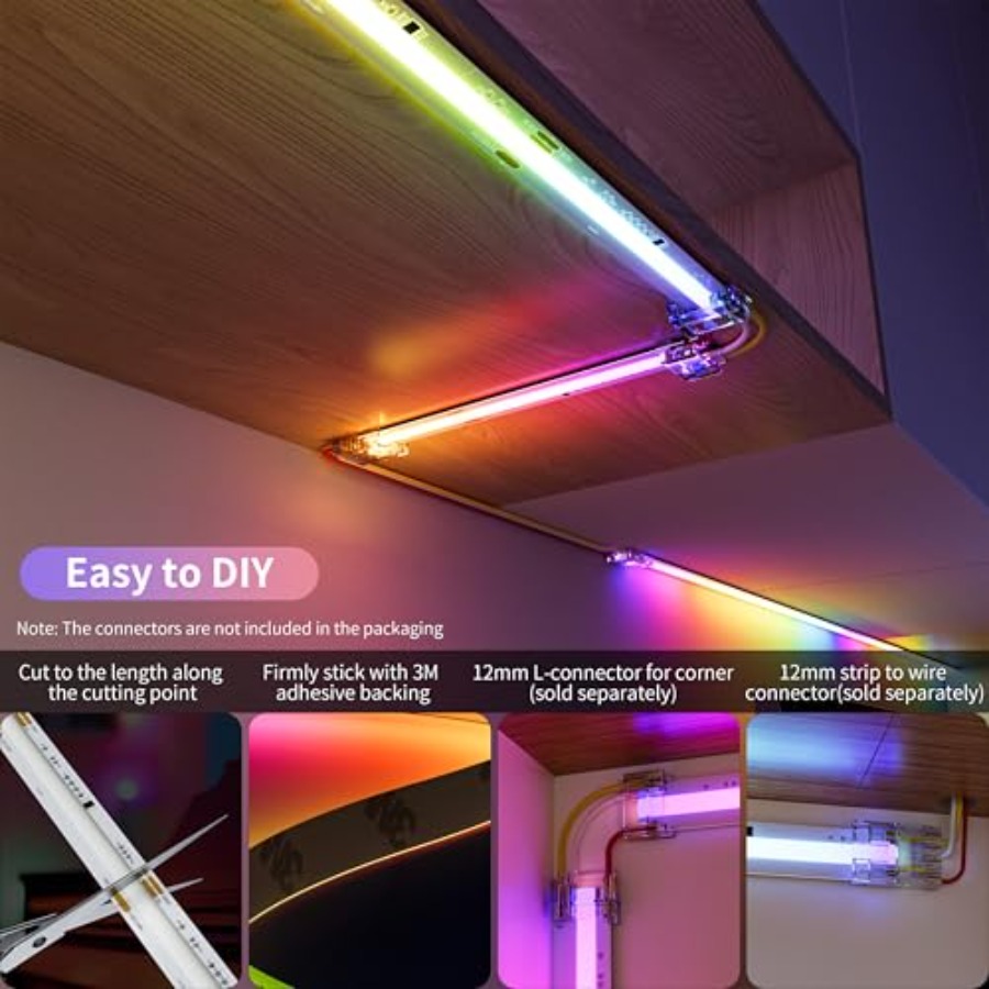 RGB Smart IC COB LED Strip Lig - Led Strip Lights recension och pris