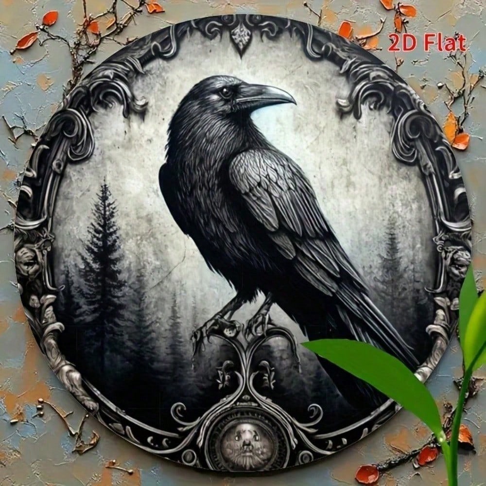 Vintage Gothic Aluminum Wall A - Home Decor Gothic recension och pris