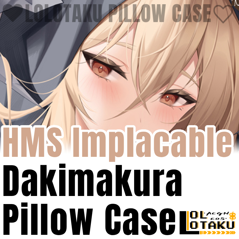 HMS Implacable Dakimakura Azur - Home Decor Accessories recension och pris