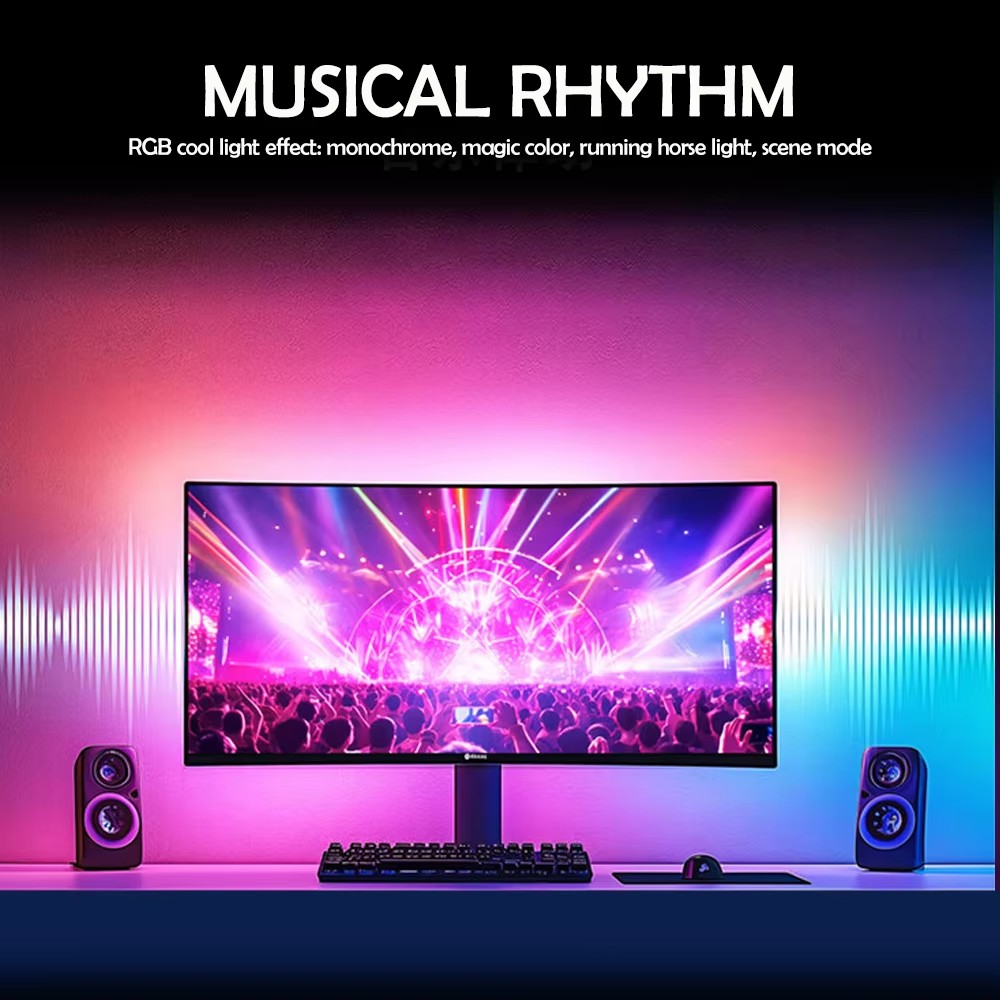 RGB Gaming Lights Strip Monito - Led Strip Lights recension och pris