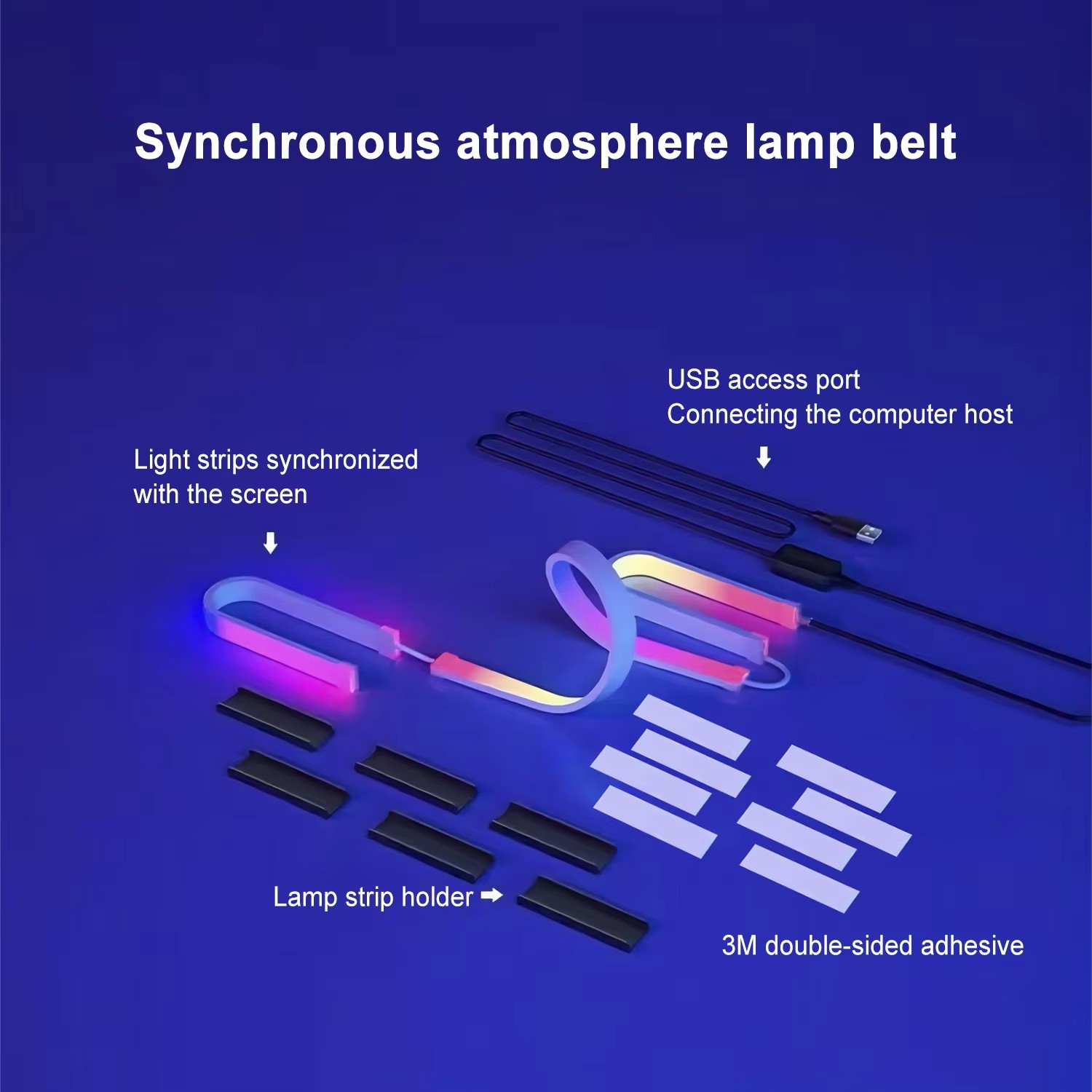 RGB Gaming Lights Strip Monito - Led Strip Lights recension och pris