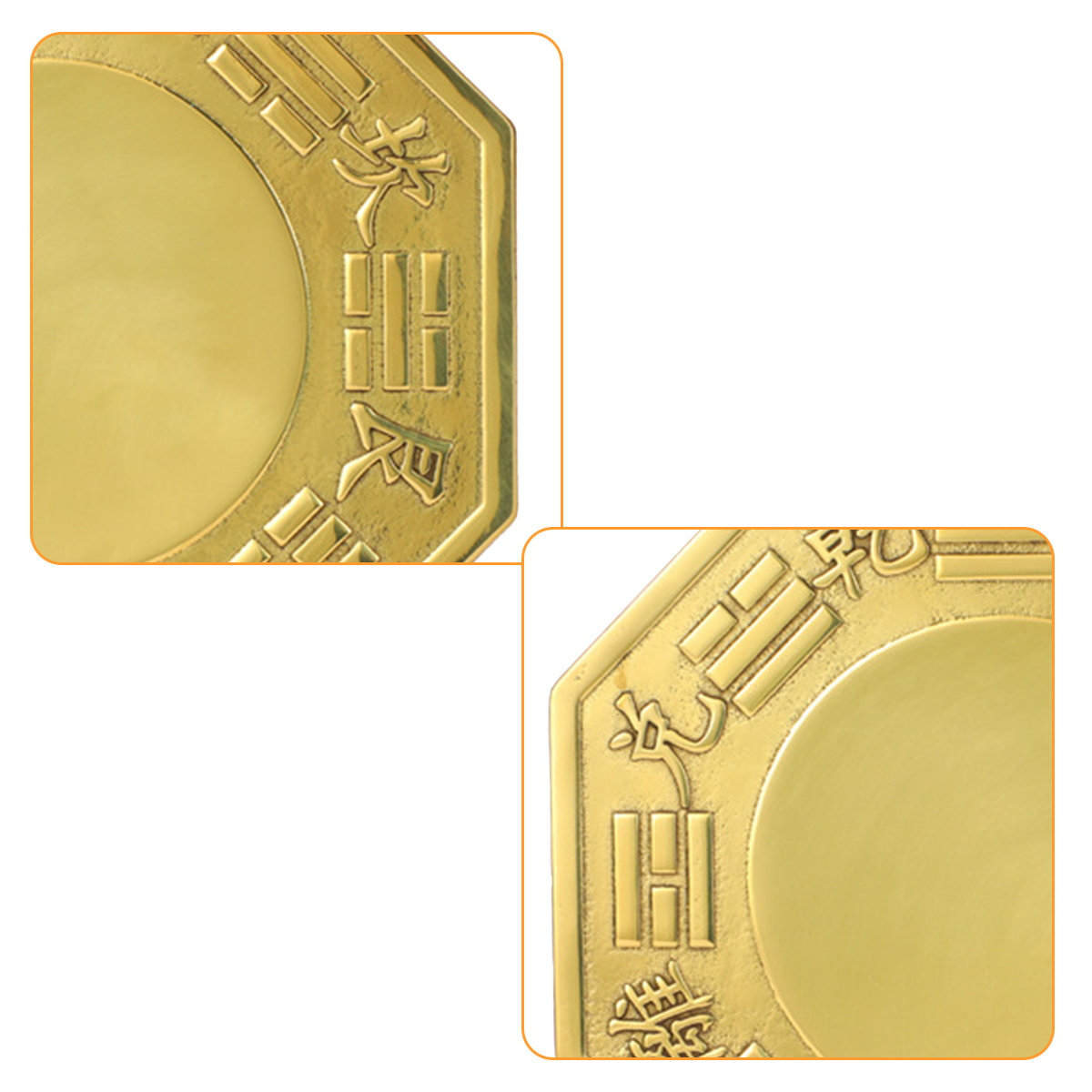 Brass Bagua Mirror Decor Pure  - Home Decor Store recension och pris