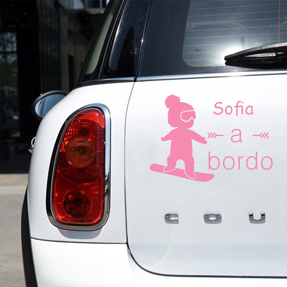 1pc Vinyl baby a bordo colorfu - Home Decor Sticker recension och pris