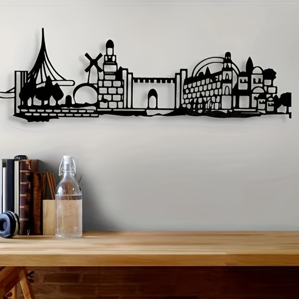 CIFBUY Metal Wall Art Jerusale - Home Decoration recension och pris
