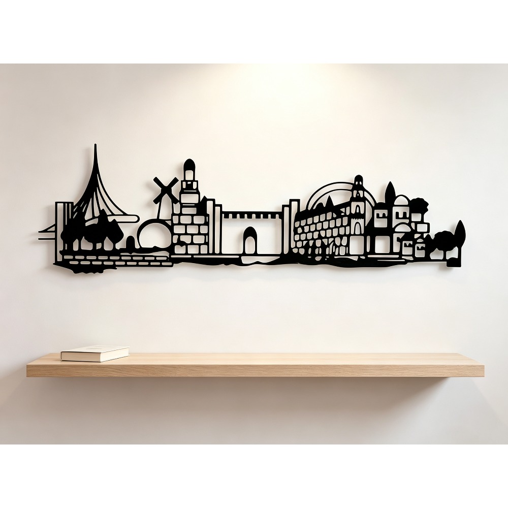 CIFBUY Metal Wall Art Jerusale - Home Decoration recension och pris