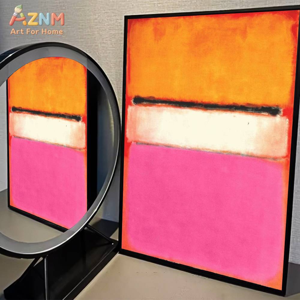AZNM Mark Rothko Style Color B - Geometric Wall Art recension och pris
