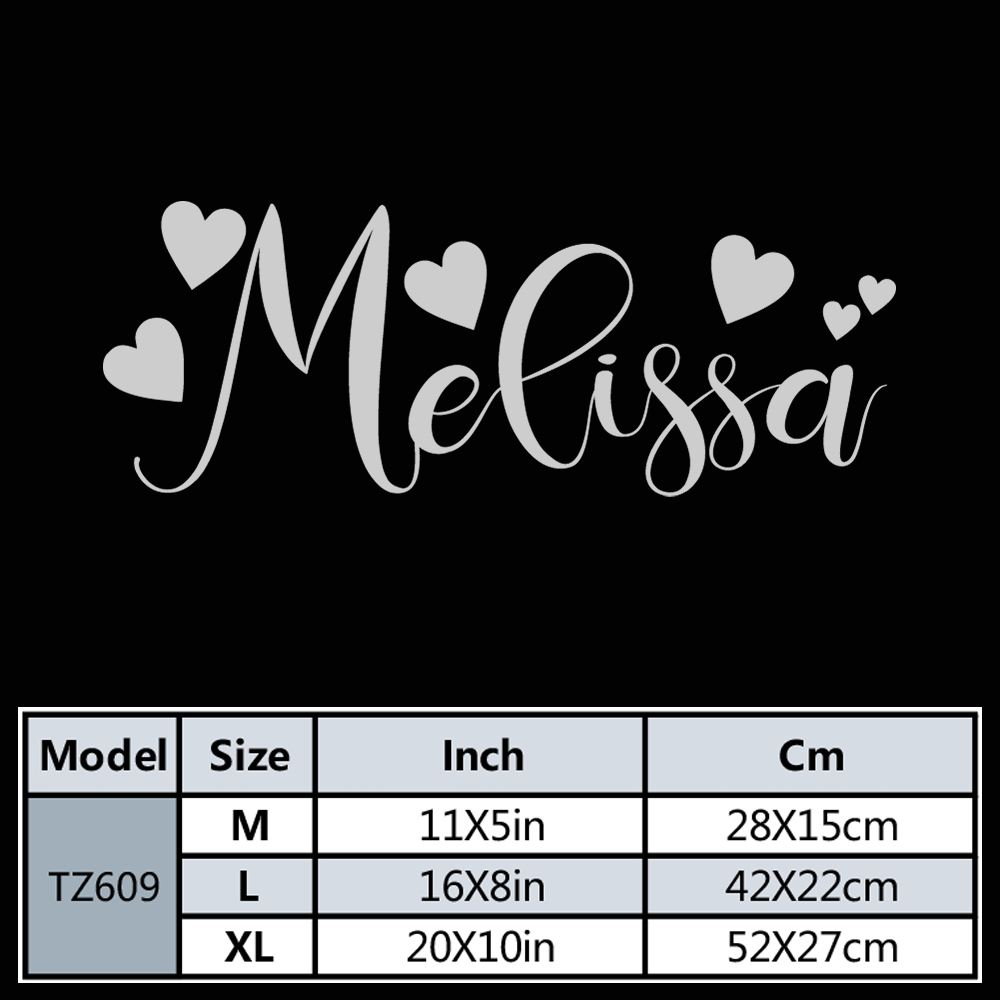 1pc Diy Personalize Custom Nam - Home Decor Sticker recension och pris