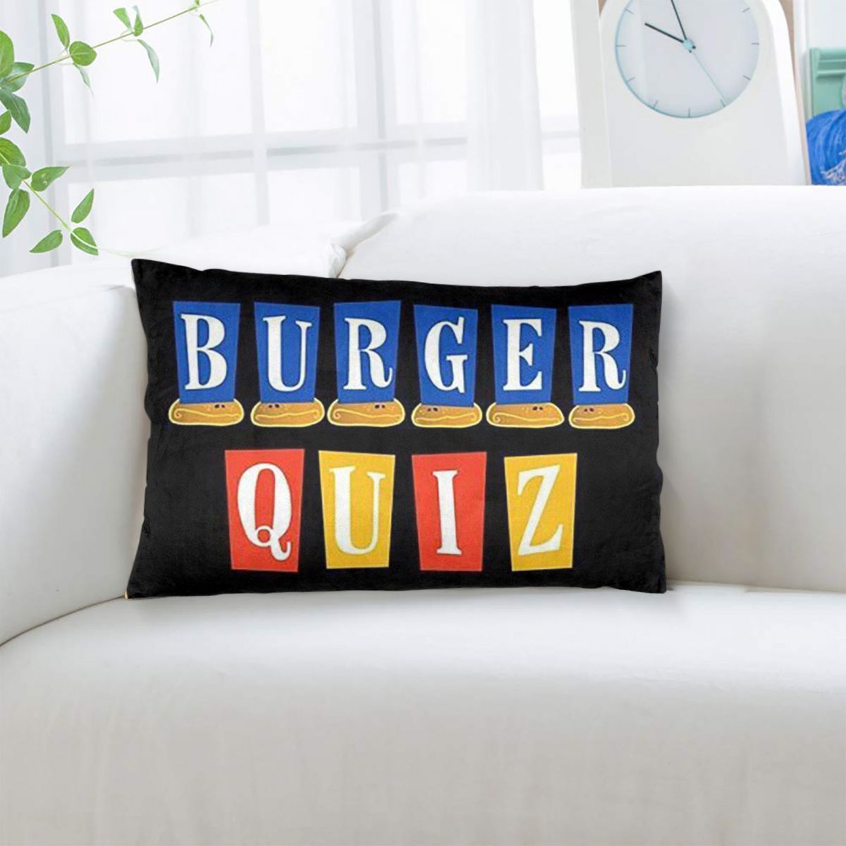 Burger Quiz New Logo Rectangle - Home Decor Quiz Free recension och pris