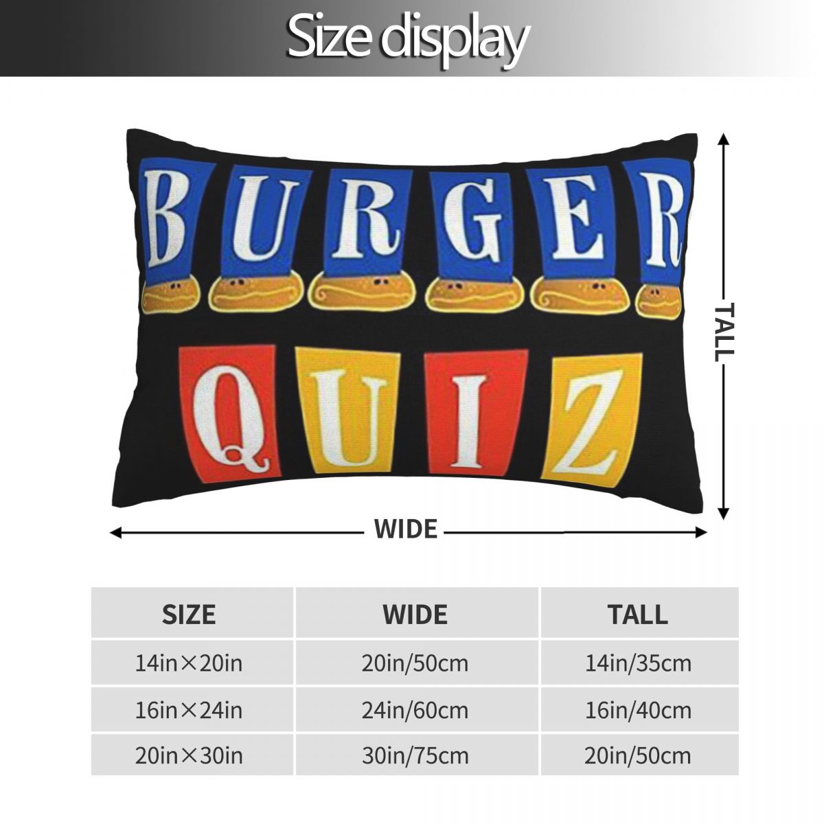 Burger Quiz New Logo Rectangle - Home Decor Quiz Free recension och pris