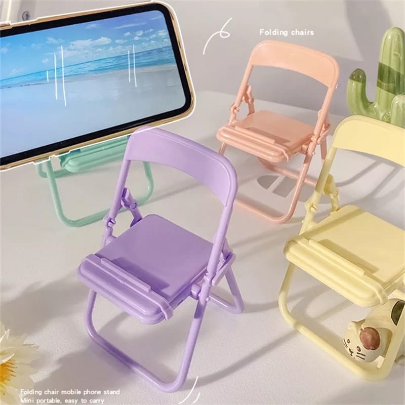 Cute Chair Phone Holder Stand  - Home Decor Accessories recension och pris