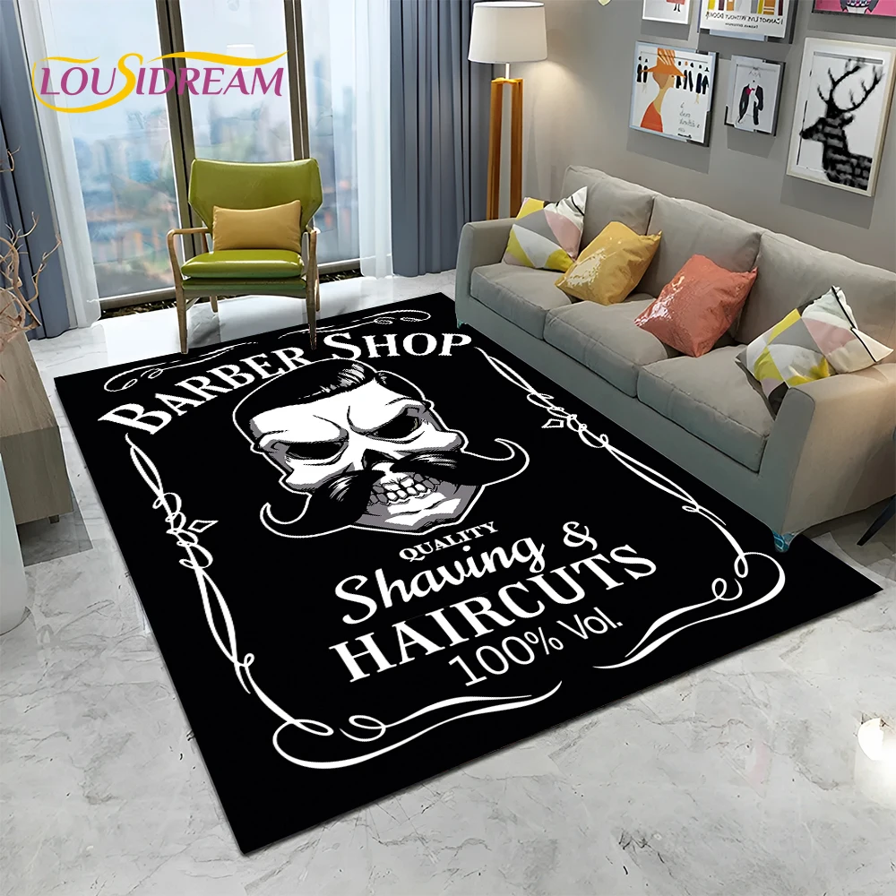 Barber Shop Sign 3D Skull Vint - Home Decor Online Shopping recension och pris