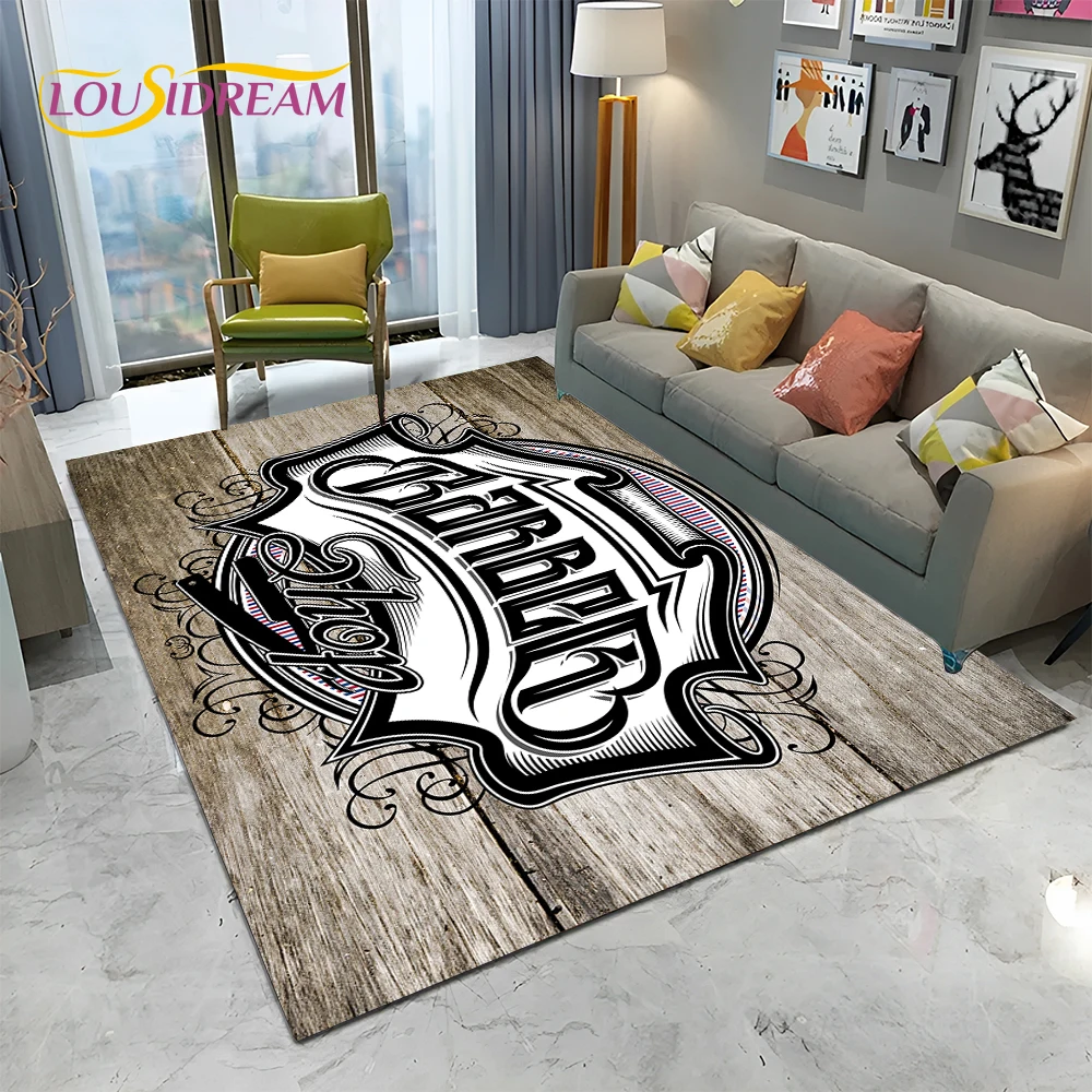 Barber Shop Sign 3D Skull Vint - Home Decor Online Shopping recension och pris