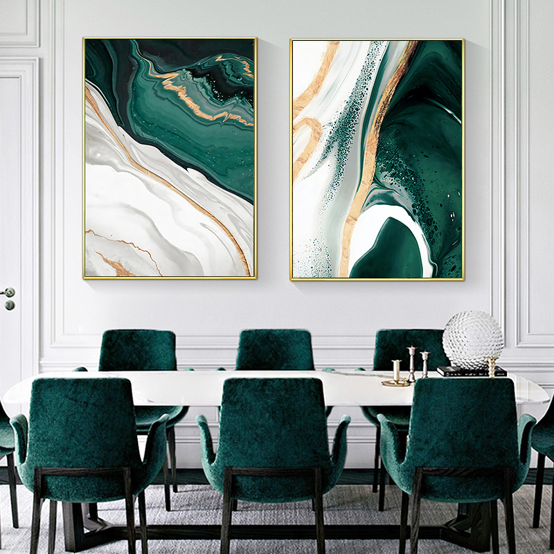 1pc frameless,Modern Marble Ab - Geometric Wall Art recension och pris
