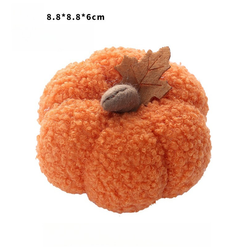 Fluffy Pumpkin Plush Halloween - Home Decor For Birthday recension och pris