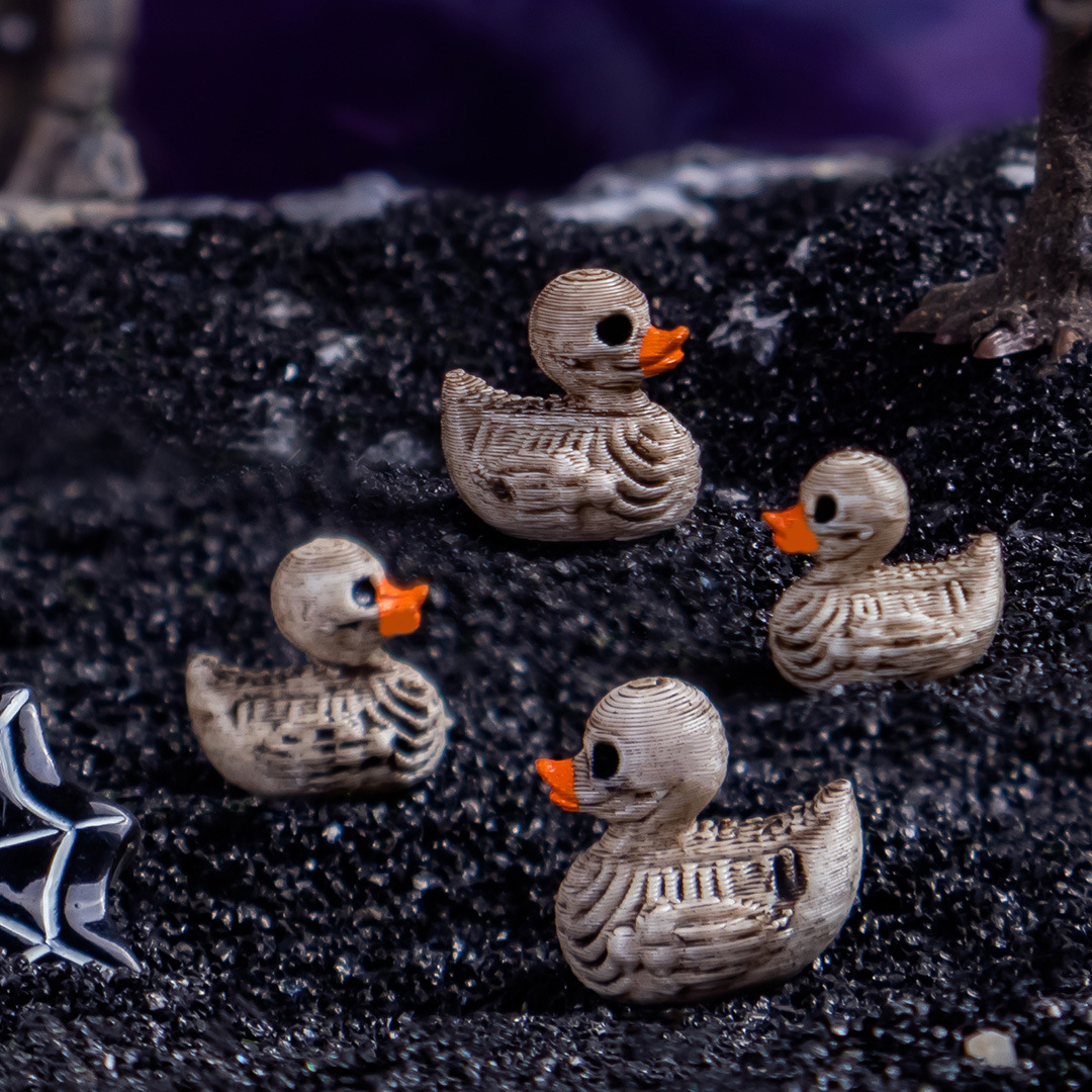 Gothic Skull Ducks Resin Ornam - Home Decor Gothic recension och pris