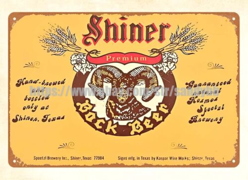 Shiner Beer brewery man cave d - Home Decor Online Shopping recension och pris