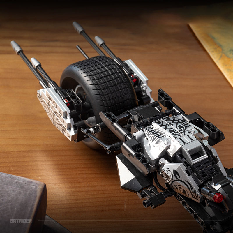 Creative MOC Bat Motorcycle Ho - Home Decor For Birthday recension och pris
