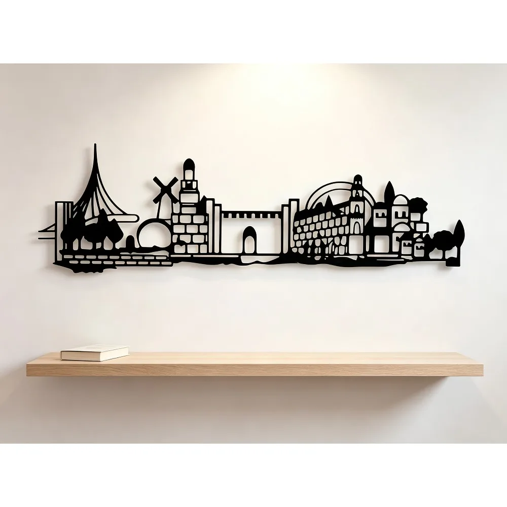 CIFBUY Iron Wall Art Jerusalem - Home Decoration recension och pris