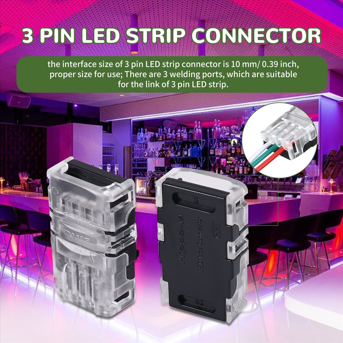 Compatible 11 Pieces Tunable 3 - Led Strip Lights recension och pris