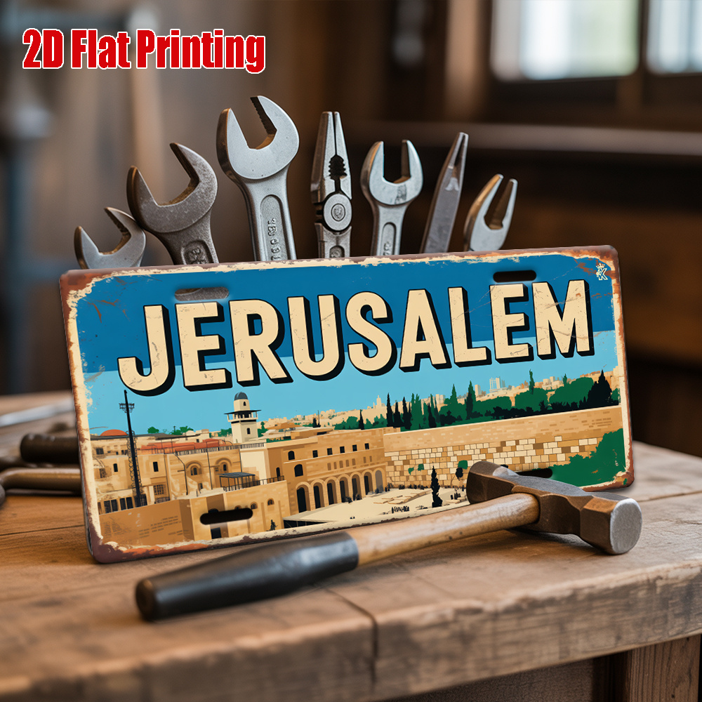 CIFBUY Vintage Jerusalem Citys - Home Decor Living recension och pris