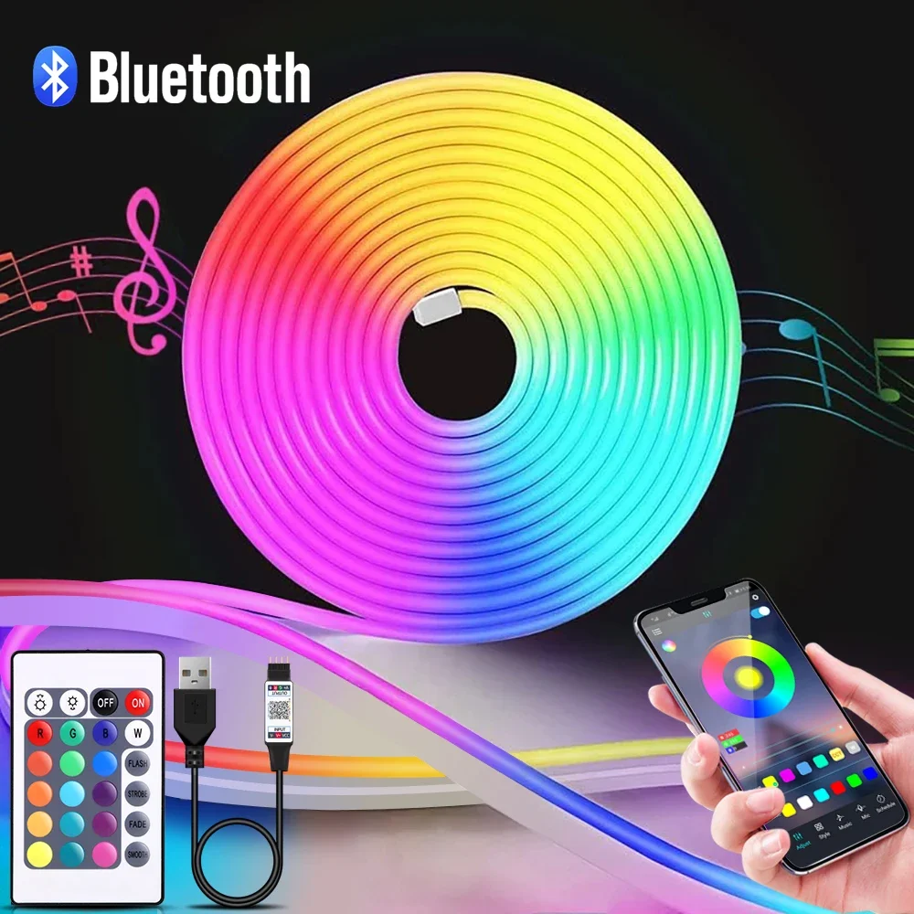 1-5m RGB LED Neon Strip Light  - Led Strip Lights recension och pris