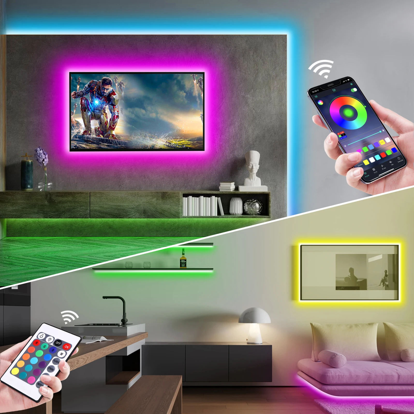 1-5m RGB LED Neon Strip Light  - Led Strip Lights recension och pris
